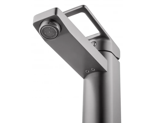 Смеситель для раковины WONZON & WOGHAND FRAME, Темный графит (WW-88139010-BGM)