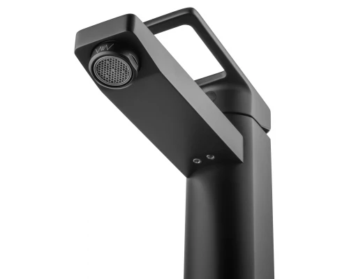 Смеситель для раковины WONZON & WOGHAND FRAME, Черный матовый (WW-88139010-MB)