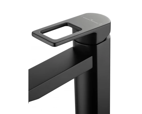 Смеситель для раковины WONZON & WOGHAND FRAME, Черный матовый (WW-88139010-MB)