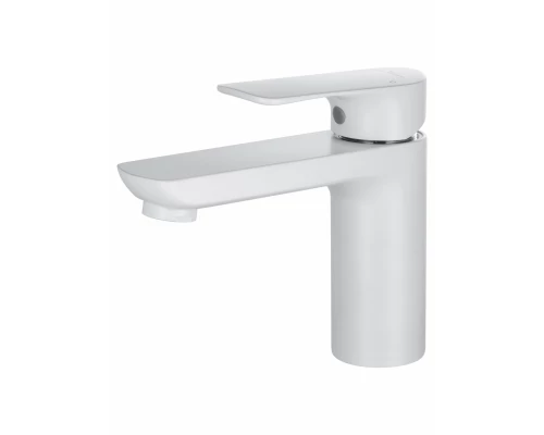 Смеситель для раковины WONZON & WOGHAND Line, Белый матовый (WW-A40732-MW)