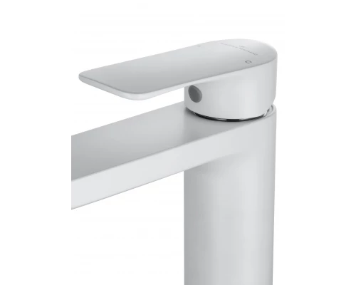 Смеситель для раковины WONZON & WOGHAND Line, Белый матовый (WW-A40732-MW)