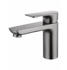 Смеситель для раковины WONZON & WOGHAND Line, Темный графит (WW-A40732-BGG)