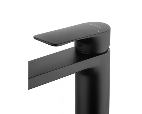 Смеситель для раковины WONZON & WOGHAND Line, Черный матовый (WW-A40732-MB)