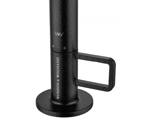 Смеситель для раковины WONZON & WOGHAND LOOP, Черный матовый (WW-111-00-508)