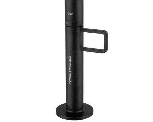 Смеситель для раковины WONZON & WOGHAND LOOP, Черный матовый (WW-112-00-508)