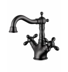 Смеситель для раковины WONZON & WOGHAND RETRO, Темный графит (WW-88139020-BGM)