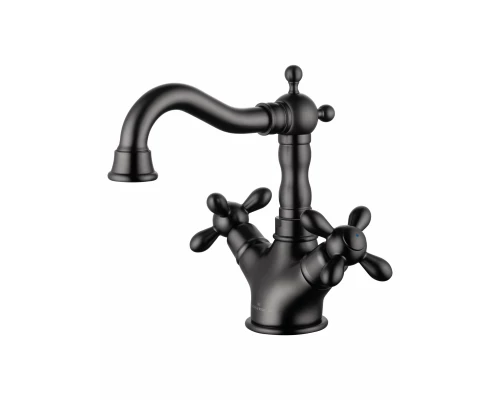 Смеситель для раковины WONZON & WOGHAND RETRO, Темный графит (WW-88139020-BGM)