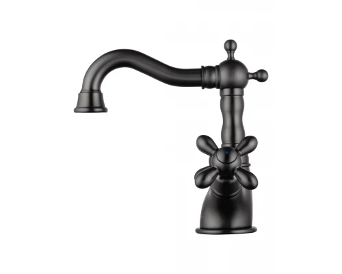 Смеситель для раковины WONZON & WOGHAND RETRO, Темный графит (WW-88139020-BGM)