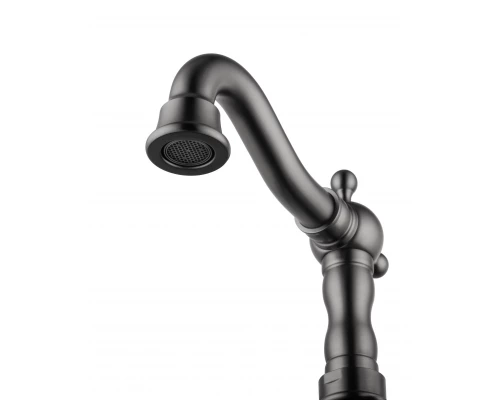 Смеситель для раковины WONZON & WOGHAND RETRO, Темный графит (WW-88139020-BGM)