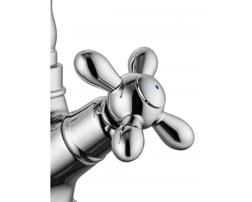 Смеситель для раковины WONZON & WOGHAND RETRO, Хром (WW-88139020-CR)