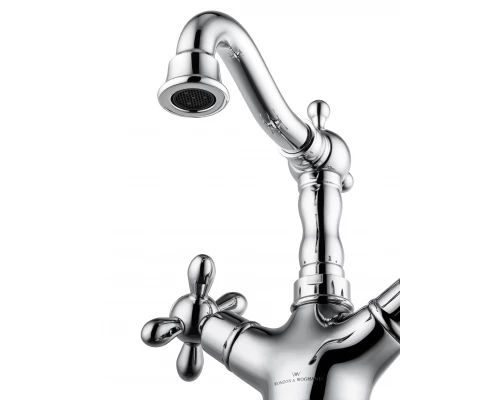 Смеситель для раковины WONZON & WOGHAND RETRO, Хром (WW-88139020-CR)