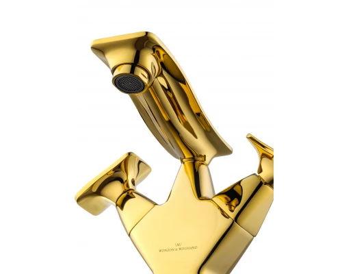 Смеситель для раковины WONZON & WOGHAND SHAKESPEARE, Темное золото (WW-651101-DG)