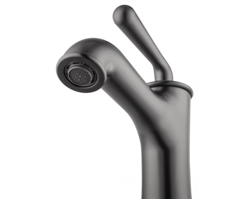 Смеситель для раковины WONZON & WOGHAND STEAM, Темный графит (WW-88139008-BGM)