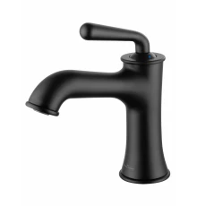 Смеситель для раковины WONZON & WOGHAND STEAM, Черный матовый (WW-88139008-MB)