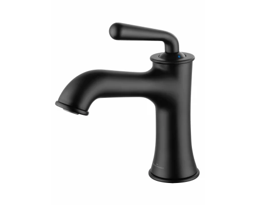 Смеситель для раковины WONZON & WOGHAND STEAM, Черный матовый (WW-88139008-MB)