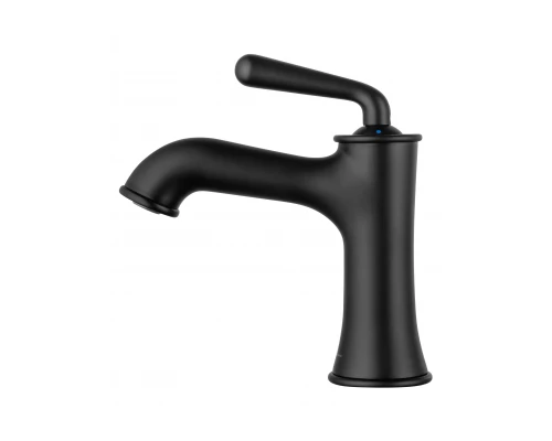 Смеситель для раковины WONZON & WOGHAND STEAM, Черный матовый (WW-88139008-MB)