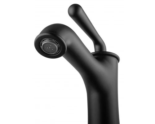 Смеситель для раковины WONZON & WOGHAND STEAM, Черный матовый (WW-88139008-MB)