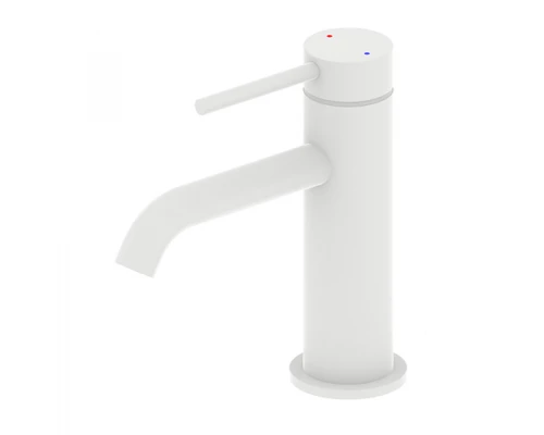 Смеситель для раковины WONZON & WOGHAND STICK, Белый матовый (WW-88139017-MW)