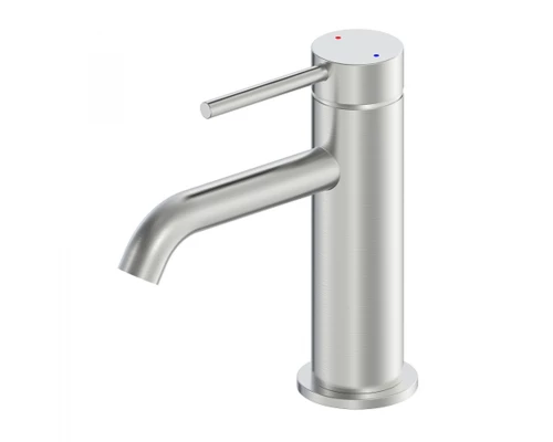 Смеситель для раковины WONZON & WOGHAND STICK, Брашированный никель (WW-88139017-BN)