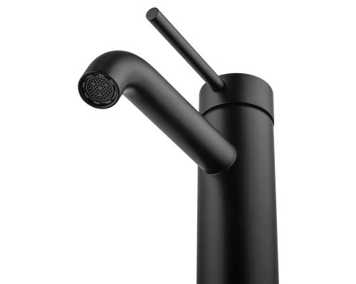 Смеситель для раковины WONZON & WOGHAND STICK, Черный матовый (WW-88139017-MB)