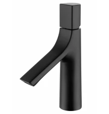 Смеситель для раковины WONZON & WOGHAND The ONE, Черный матовый (WW-H010-MB)