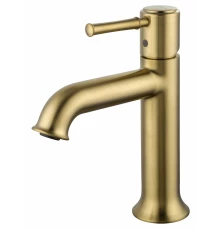 Смеситель для раковины WONZON & WOGHAND TOR, Брашированное золото (WW-88018073-BG)