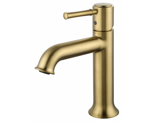 Смеситель для раковины WONZON & WOGHAND TOR, Брашированное золото (WW-88018073-BG)