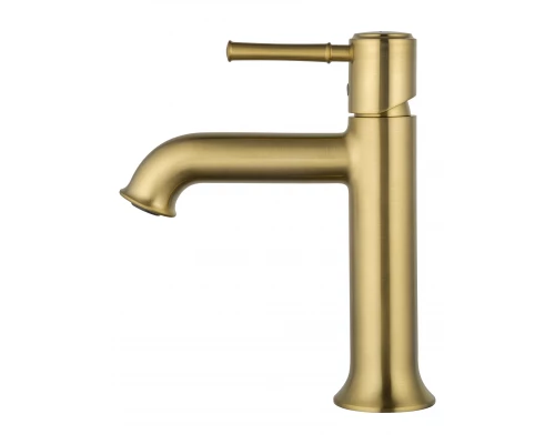 Смеситель для раковины WONZON & WOGHAND TOR, Брашированное золото (WW-88018073-BG)