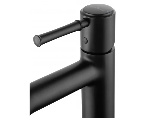 Смеситель для раковины WONZON & WOGHAND TOR, Черный матовый (WW-88018073-MB)