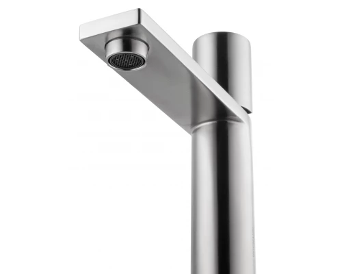 Смеситель для раковины WONZON & WOGHAND,  Брашированный никель (WW-101-BS)