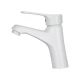Смеситель для раковины WONZON & WOGHAND, Белый матовый (WW-A40212-MW)
