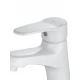 Смеситель для раковины WONZON & WOGHAND, Белый матовый (WW-A40212-MW)