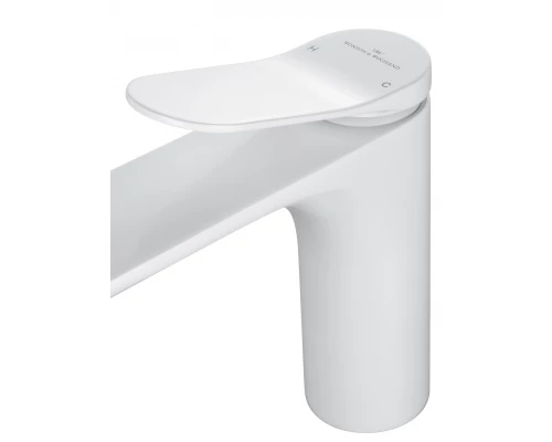 Смеситель для раковины WONZON & WOGHAND, Белый матовый (WW-A40482-MW)