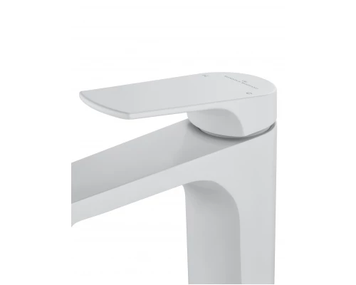 Смеситель для раковины WONZON & WOGHAND, Белый матовый (WW-A40492-MW)