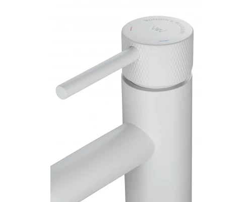 Смеситель для раковины WONZON & WOGHAND, Белый матовый (WW-H1061-MW)