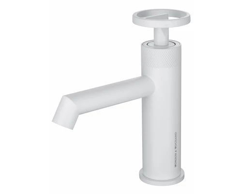 Смеситель для раковины WONZON & WOGHAND, Белый матовый (WW-H1065-MW)