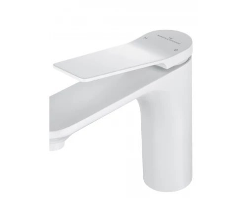 Смеситель для раковины WONZON & WOGHAND, Белый матовый (WW-XH-010-MW)