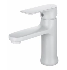 Смеситель для раковины WONZON & WOGHAND, Белый матовый (WW-XH-011-MW)