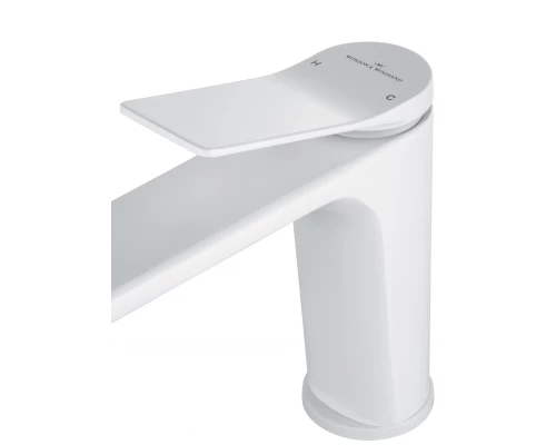 Смеситель для раковины WONZON & WOGHAND, Белый матовый (WW-XH-012-MW)