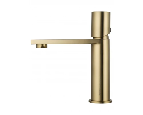 Смеситель для раковины WONZON & WOGHAND, Брашированное золото (WW-101-BG)