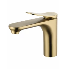 Смеситель для раковины WONZON & WOGHAND, Брашированное золото (WW-A40482-BG)