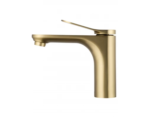 Смеситель для раковины WONZON & WOGHAND, Брашированное золото (WW-A40482-BG)