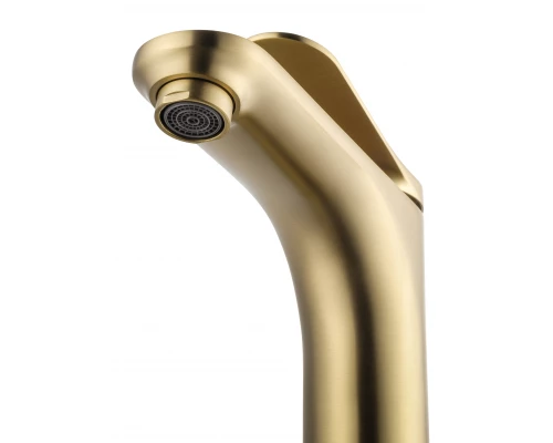 Смеситель для раковины WONZON & WOGHAND, Брашированное золото (WW-A40482-BG)