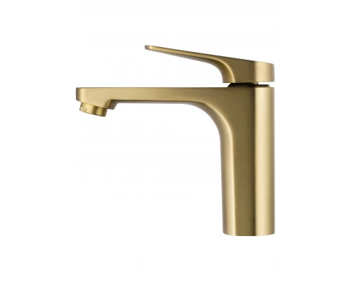 Смеситель для раковины WONZON & WOGHAND, Брашированное золото (WW-A40492-BG)