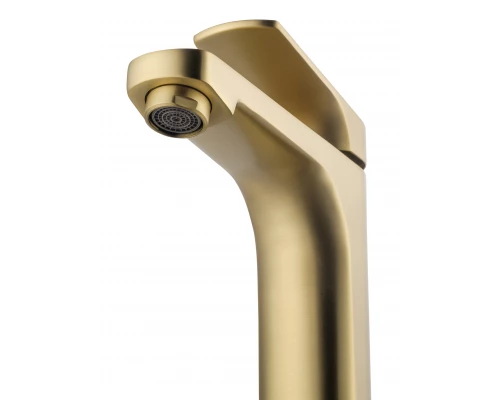 Смеситель для раковины WONZON & WOGHAND, Брашированное золото (WW-A40492-BG)