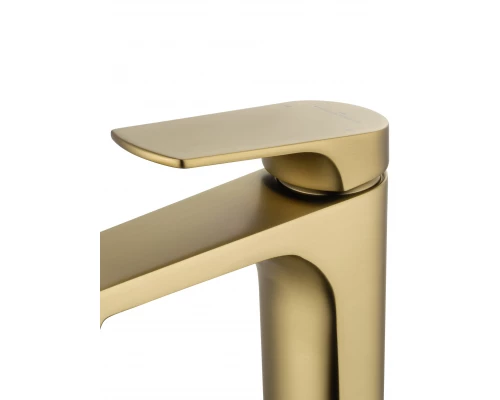 Смеситель для раковины WONZON & WOGHAND, Брашированное золото (WW-A40492-BG)