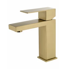 Смеситель для раковины WONZON & WOGHAND, Брашированное золото (WW-A40982-BG)