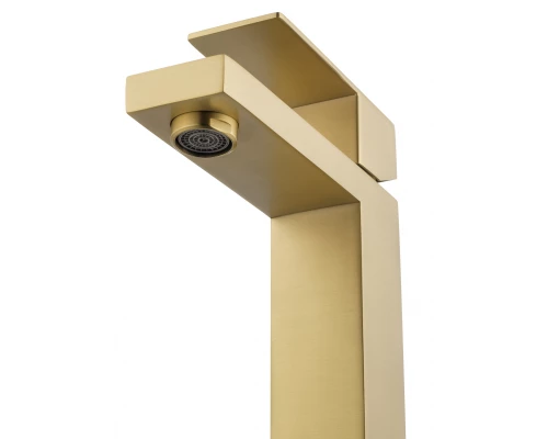 Смеситель для раковины WONZON & WOGHAND, Брашированное золото (WW-A40982-BG)