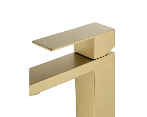 Смеситель для раковины WONZON & WOGHAND, Брашированное золото (WW-A40982-BG)