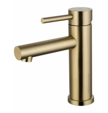 Смеситель для раковины WONZON & WOGHAND, Брашированное золото (WW-H9089-BG)